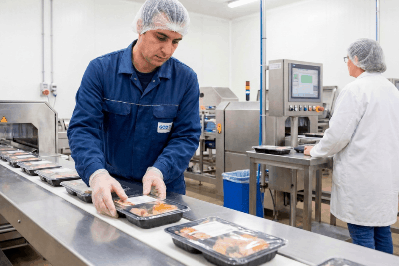 peso en alimentos empacados