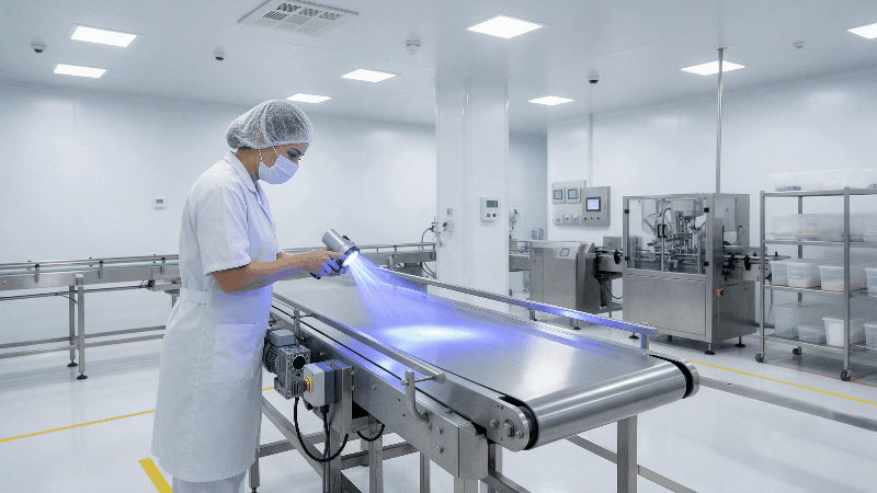 ¿Cada cuánto se debe desinfectar la maquinaria de procesamiento de alimentos? 2 desinfectar maquinaria alimentaria2 1